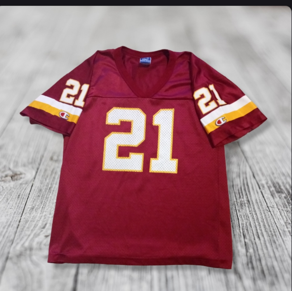 Washington Redskins Sanders 21 S/Sleeve Jersey Youth Sz Large (14-16)
